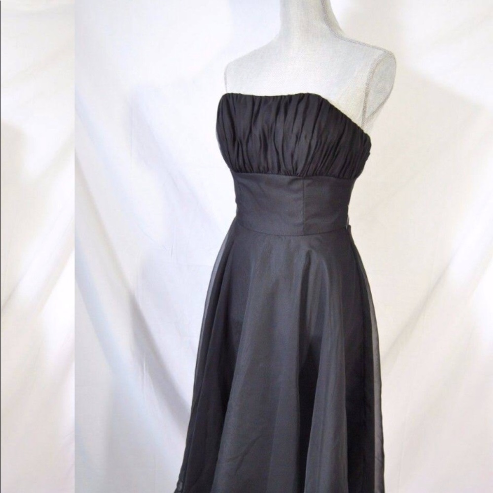 Black cocktail dress